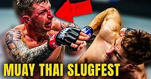BRUTAL Muay Thai War 😱 Chris Shaw vs. Vladimir Kuzmin | Full Fight