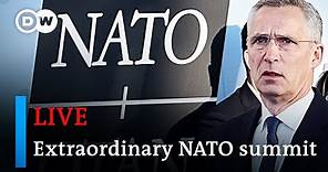 Watch live: NATO Secretary General Jens Stoltenberg speaks to the press after Extraordinary Summit