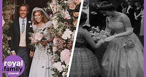 Princess Beatrice’s Beautiful Wedding Dress and Tiara Borrowed from the Queen