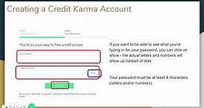 How to Create a Credit Karma Account