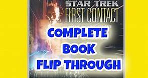 Making of Star Trek First Contact Book - Complete Flip Through