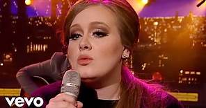 Adele - Lovesong (Live on Letterman)