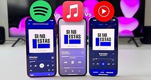 Apple Music vs Spotify vs Youtube Music ¿Cuál es mejor? 🆚