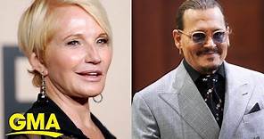 Ellen Barkin testifies about past relationship with Johnny Depp during trial l GMA