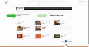 Online Ordering - How to Place an Online Order