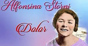 Dolor ~ Alfonsina Storni