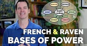 French and Raven's Bases of Power
