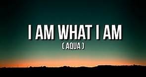 Aqua - I Am What I Am ( lyrics )