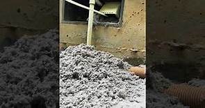 Satisfying dryer vent cleaning, so much lint!