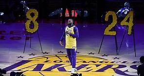 Los Angeles Lakers Pay Tribute To Kobe Bryant