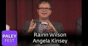 The Office - Angela Kinsey & Rainn Wilson