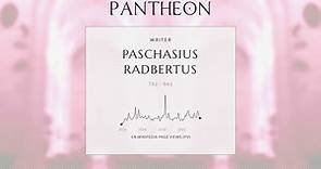 Paschasius Radbertus Biography