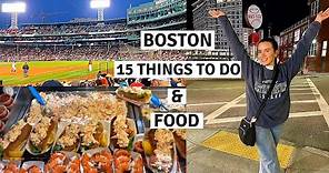BOSTON TOUR - 15 Top Things to Do in Boston + Where to Eat! - Boston Travel Guide