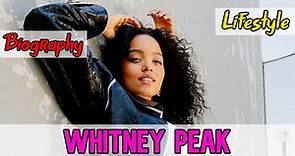 Whitney Peak Canadian Actress Biography & Lifestyle