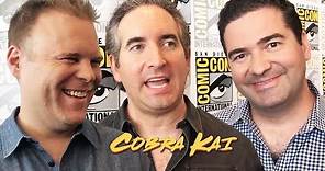 Jon Hurwitz, Hayden Schlossberg & Josh Heald Interview for Cobra Kai Season 2 & 3!