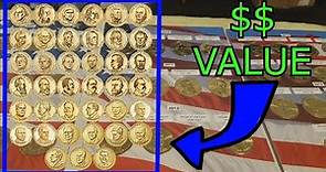 Value of a Complete Presidential Dollar Series