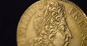 [RARE COIN] Louis XIV, Double louis d'or aux 8 L et aux insignes, 2 Louis, Gold
