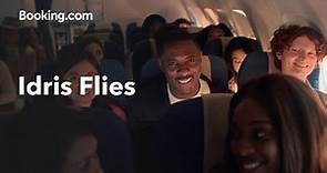 Booking.com | Idris Elba on a Flight Chatting about Flights