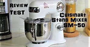 Cuisinart Stand Mixer Precision Master 5.5 Qt Review Test SM-50