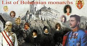 List of Bohemian monarchs