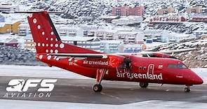 Air Greenland - Dash 8 200 - Nuuk (GOH) to Kangerlussuaq (SFJ) | TRIP REPORT