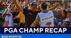 Phil Mickelson makes HISTORY as oldest major winner [FULL PGA Championship Recap] | CBS Sports HQ
