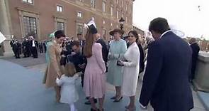 Crown Princess Mary and her goddaughter Princess Estelle 2016