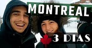 Montreal en 3 días 🇨🇦 Canadá en invierno ❄️