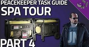 Spa Tour Part 4 - Peacekeeper Task Guide - Escape From Tarkov