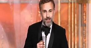 Django Unchained Star Christoph Waltz Wins Best Supporting Actor Motion Picture - Golden Globes 2010