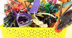 Box of Dragons collection - Dragon toy box collection - How to Train Your Dragon toys