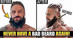 How To Shape Your Beard AT HOME To LOOK THICKER & DEFINED! (Step By Step Tutorial) | Lex Fitness