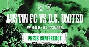 Austin FC Post-Match Conference with Josh Wolff - October 4th, 2023