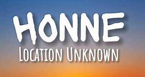HONNE - Location Unknown feat. BEKA (Lyrics video)