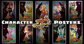 Willy’s Wonderland (2021) - All Character Poster Mini-Trailer Animations!!!