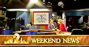 CBS 2 Chicago Weekend Newscast From 1987 with Commercial Breaks (WBBM-TV)