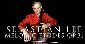 Sebastian Lee, Etude No.25 from 40 Melodic and Progressive Etudes for Cello, Book 2, Op.31