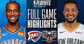 #1 THUNDER at #8 PELICANS | FULL GAME 4 HIGHLIGHTS | April 29, 2024