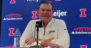 Rutgers postgame: Illini coach Brad Underwood press conference