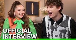 THE FAMILY PLAN (2023) Van Crosby & Zoe Colletti Official Interview