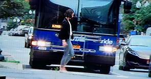 Rebecca Hall walking barefoot scene from Resurrection (2022)