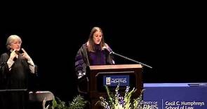 May 2023 University of Memphis Cecil C. Humphreys School of Law Commencement