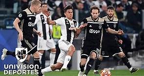 Juventus 1-2 Ajax – GOLES Y RESUMEN – VUELTA CUARTOS DE FINAL – UEFA Champions League