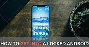 My phone is locked! How to Get Into a Locked Android？6 Fixes！