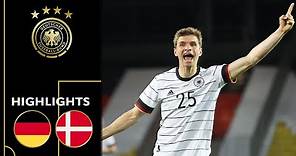 Neuhaus scores in Thomas Müller's comeback! Germany vs. Denmark 1-1 | Highlights | Friendly