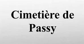 Cimetière de Passy