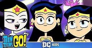 Teen Titans Go! en Latino | Los mejores momentos de la Mujer Maravilla | DC Kids
