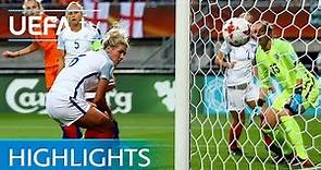 Women's EURO highlights: Netherlands 3-0 England