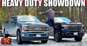 Which HD Truck is Best? 2024 Chevy Silverado 2500 High Country vs Ford F-250 Limited Diesel