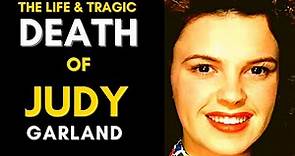 The Life & TRAGIC Death Of Judy Garland (1922 - 1969) Judy Garland Life Story